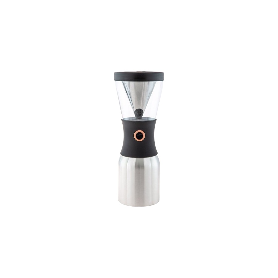 Asobu Cold Brewer - aparat za kavu za ledenu i toplu kavu - srebrni