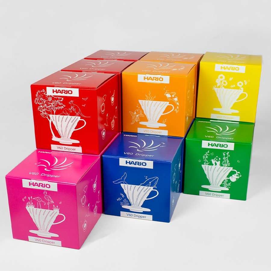 Hario Dripper V60 -02T Ocean Blue - plastika