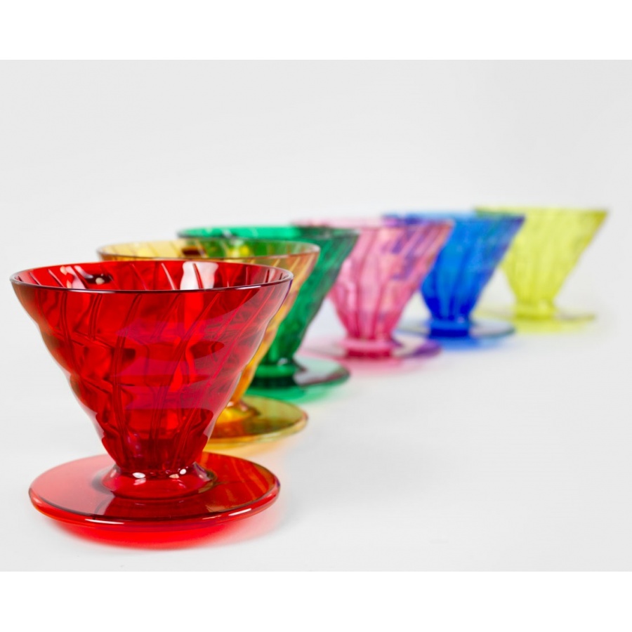 Hario Dripper V60 -02T Desert Red - plastika