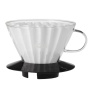 Dripper Kalita Wave 185 Black - staklo