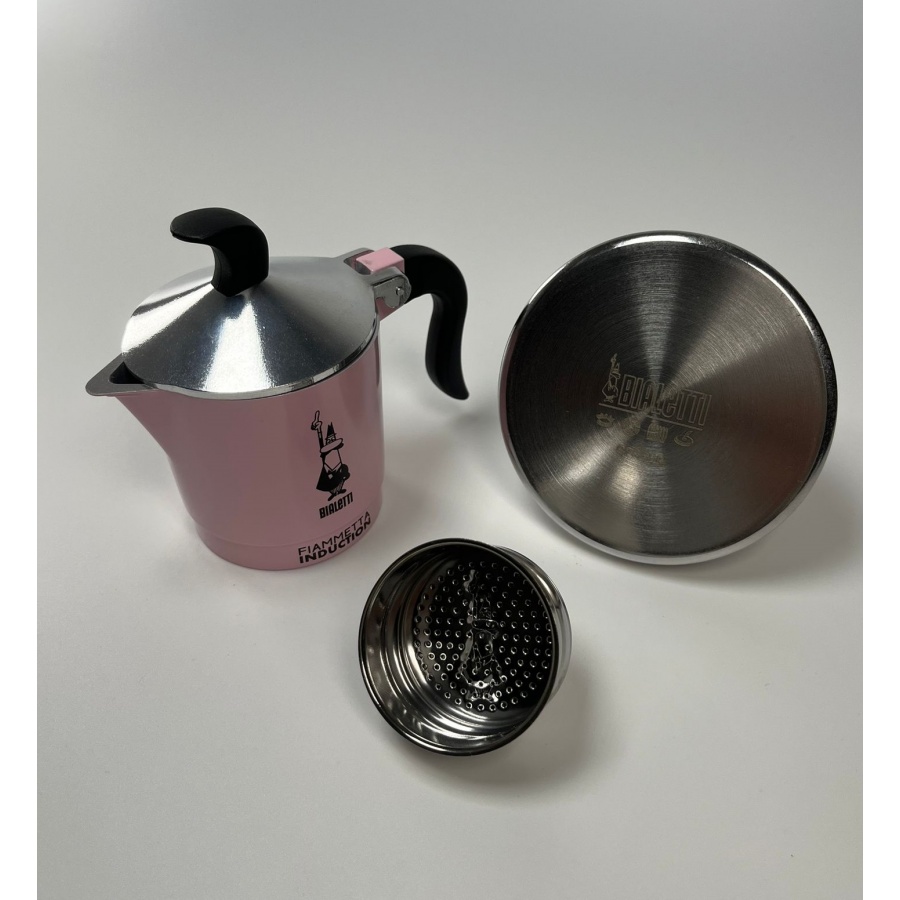 Bialetti Moka Induction za 2 šalice – crveni