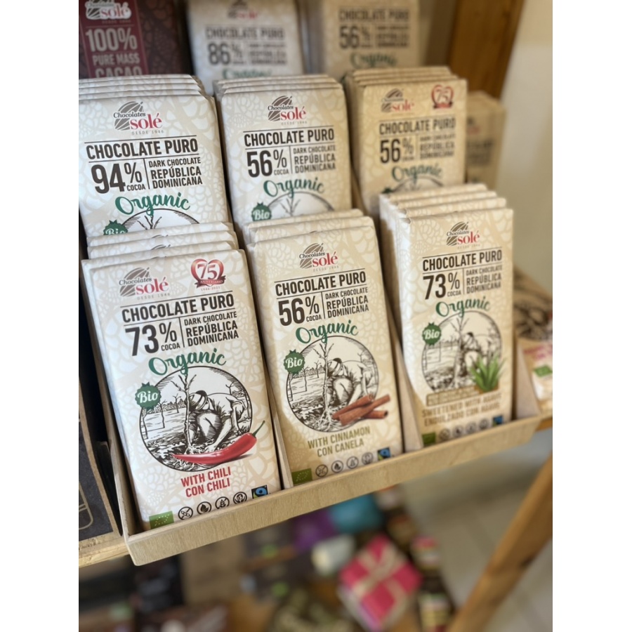 Chocolates Solé - 56% organska čokolada s cimetom