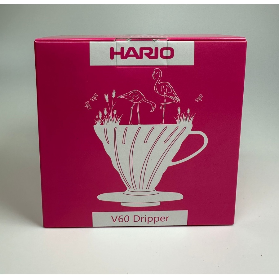 Hario Dripper V60 -02T Pink - plastika
