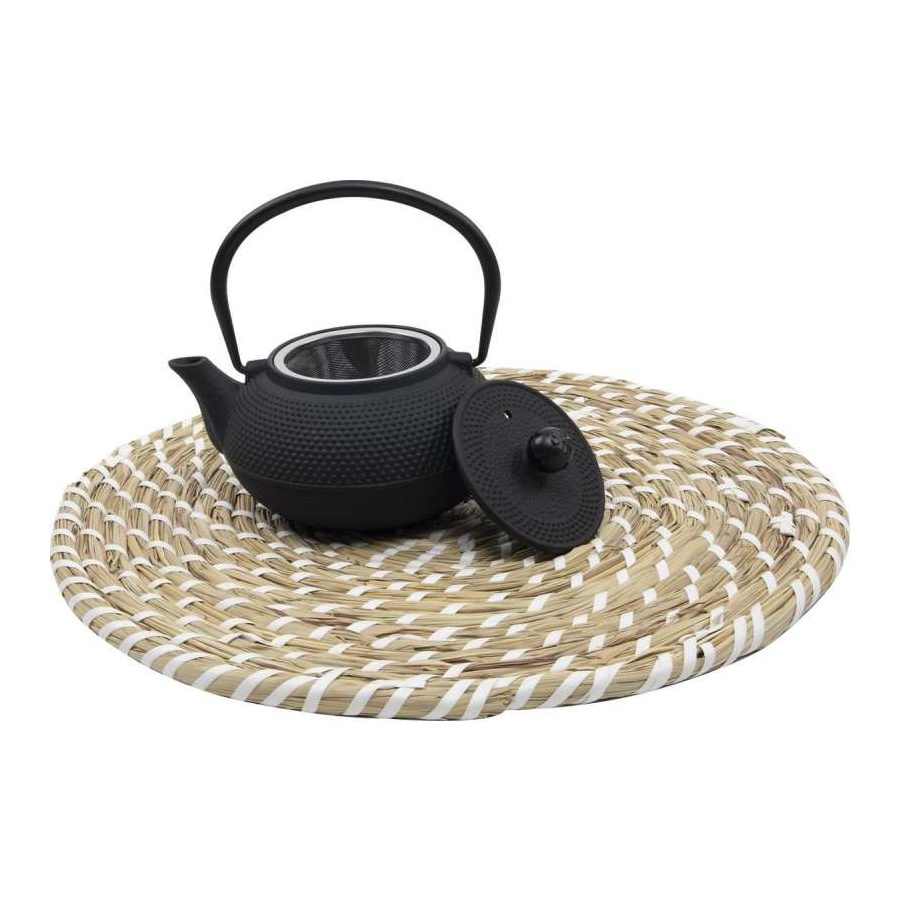 Čajnik od lijevanog željeza 650ml crni