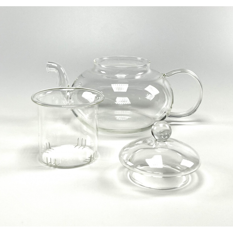 Čajnik Kaffia 600ml staklo