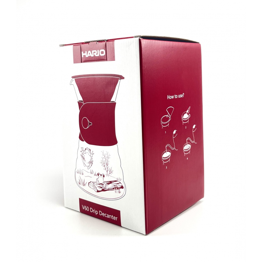 Dekanter Hario V60 (VDD-02MIX-RED)