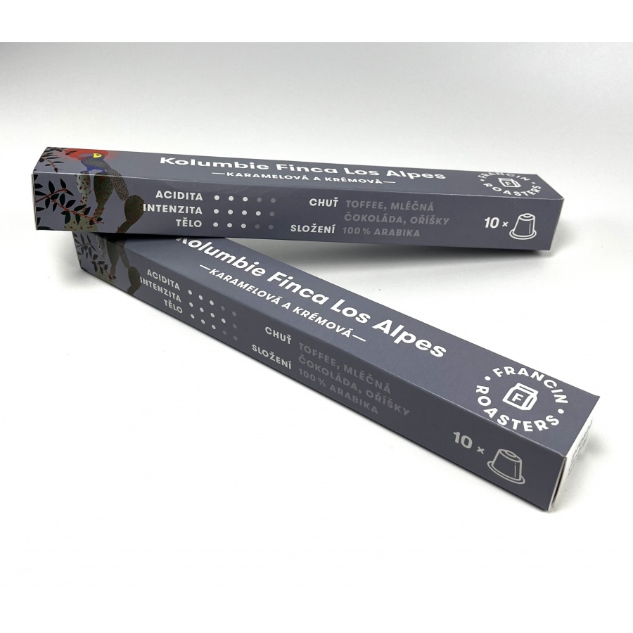 Kafe Francin ESPRESSO KAPSULE KOLUMBIJA Finca Los Alpes