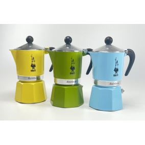 Bialetti Rainbow 3 blue mocha čajnik 2