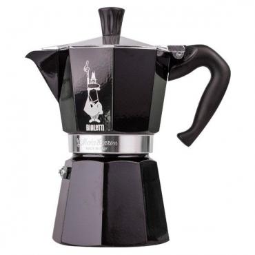 Bialetti Moka Express 3 moka kuhalo crno