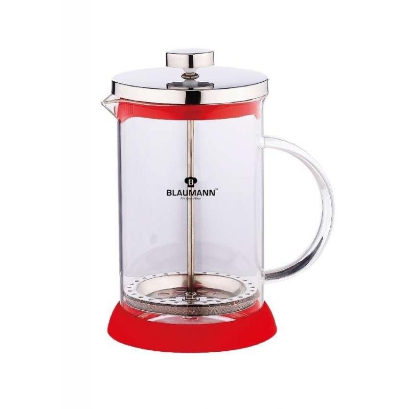 Frenchpress 800ml crveni nehrđajući čelik