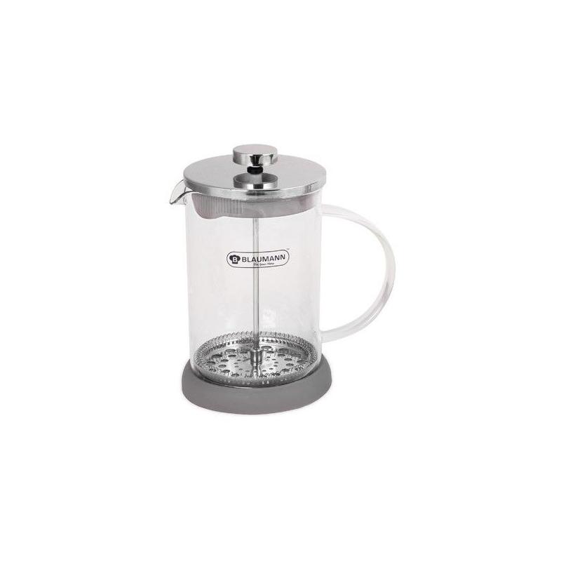 Frenchpress 600ml konvice šedá, nerez