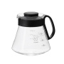 Stakleni džezva Hario V60 Range Server 600 ml od stakla otpornog na toplinu za profesionalno posluživanje svježe kave. Pogodno i za mikrovalnu pećnicu.
Zapremina: 600ml