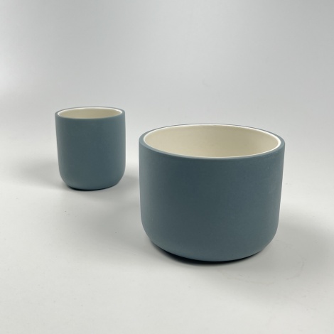 Šalica Kaffia Style Cappuccino 130 ml - Teal