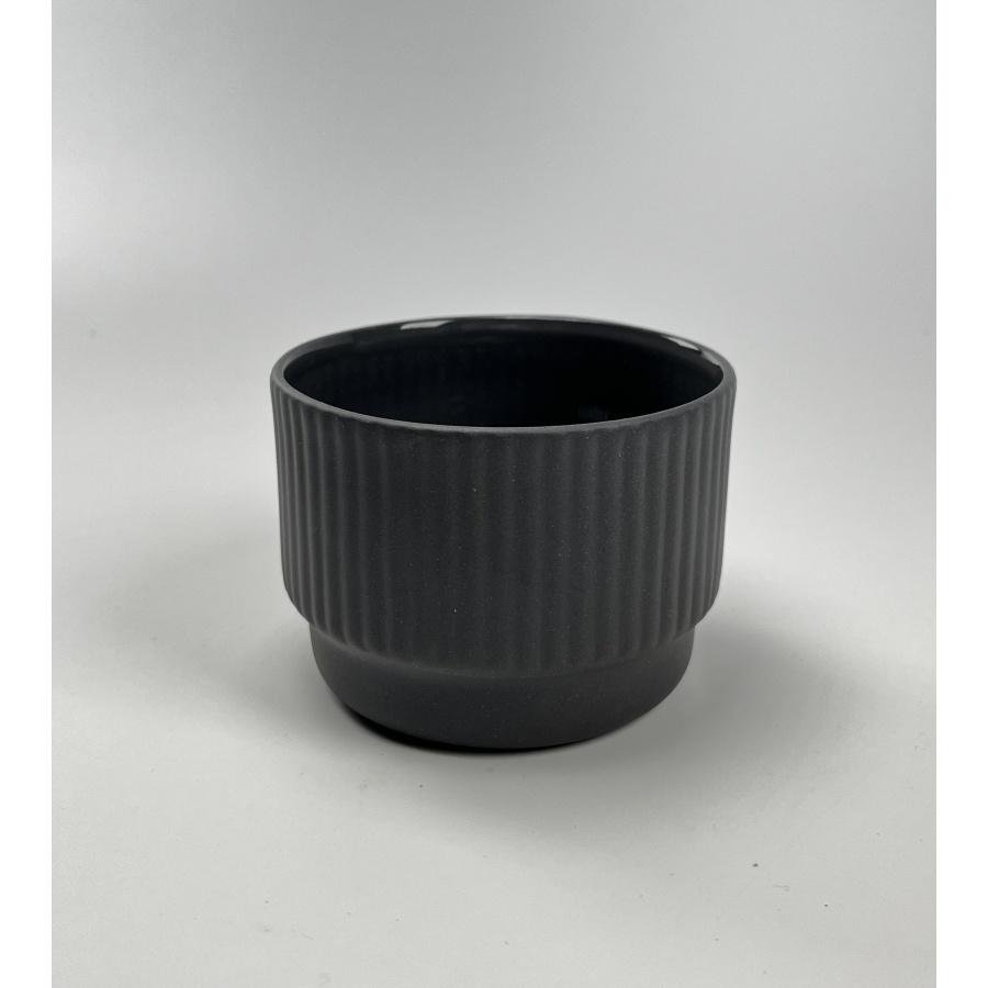 Šalica Kaffia Style Cappuccino 230 ml - tamnosiva