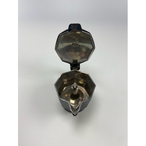Bialetti Moka Induction za 2 šalice – crni, rabljeno