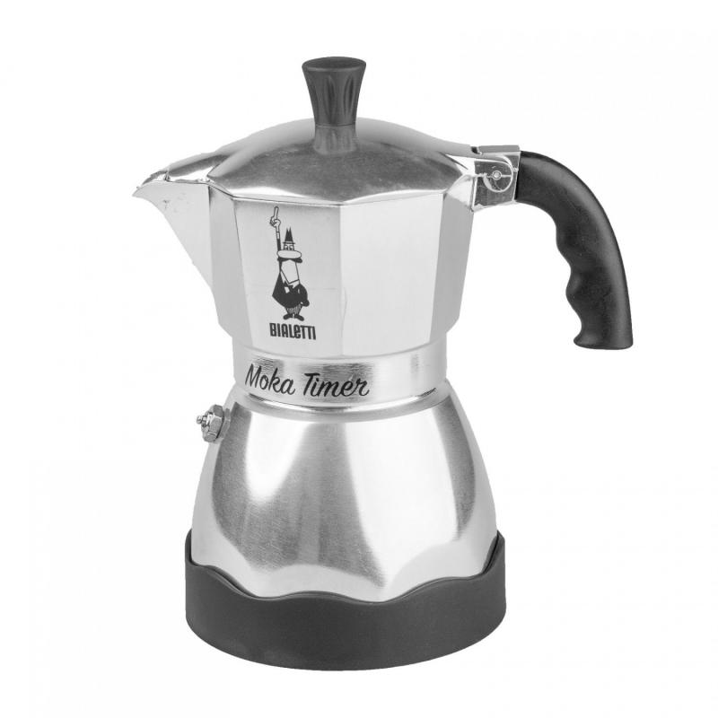 Bialetti Moka Timer 3 električni moka kuhalo