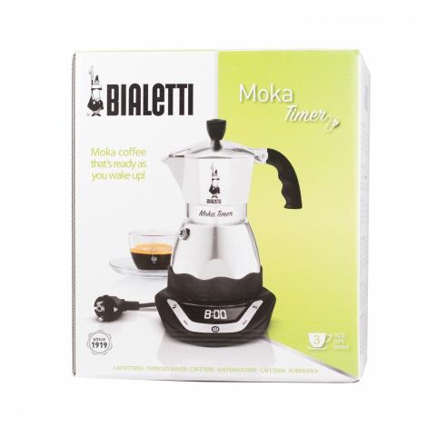 Bialetti Moka Timer 3 električni moka kuhalo