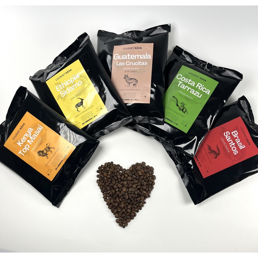 Guatemala Crucitas, SREDNJE PRŽENA, Arabica kava u zrnu