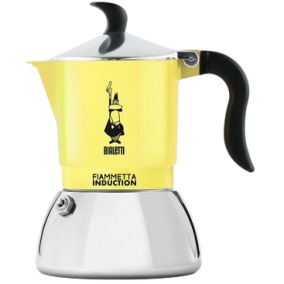 Bialetti Moka Induction Fiammetta - 2 šalice žuta NOVO
