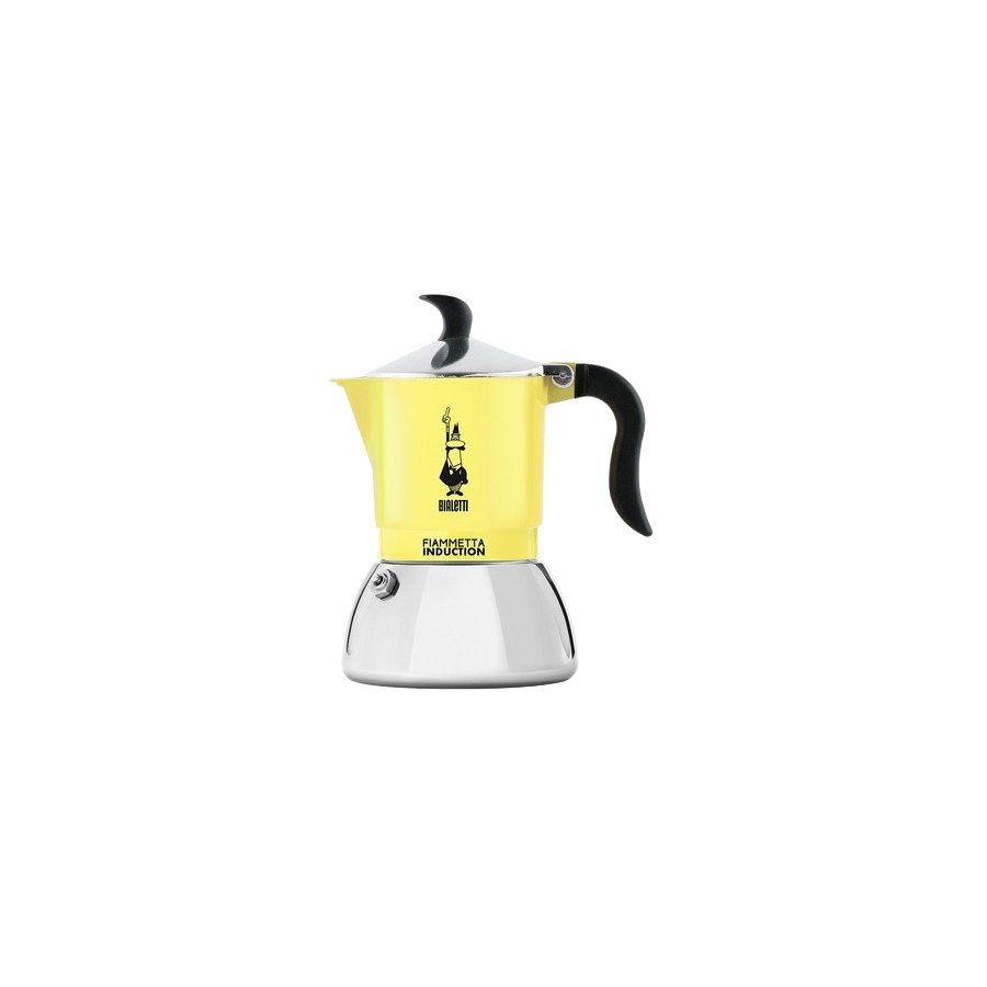 Bialetti Moka Induction Fiammetta - 2 šalice žuta NOVO