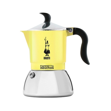 Bialetti Moka Induction Fiammetta - 2 šalice žuta NOVO