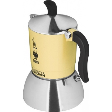 Bialetti Moka Induction Fiammetta - 2 šalice žuta NOVO
