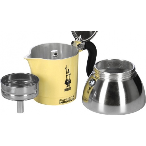 Bialetti Moka Induction Fiammetta - 2 šalice žuta NOVO