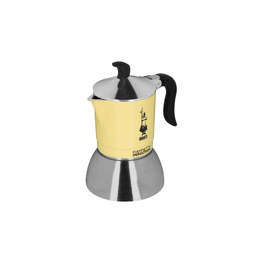 Bialetti Moka Induction Fiammetta - 2 šalice žuta NOVO