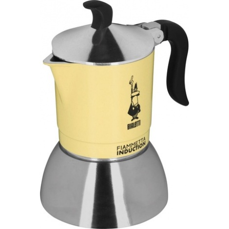 Bialetti Moka Induction Fiammetta - 2 šalice žuta NOVO