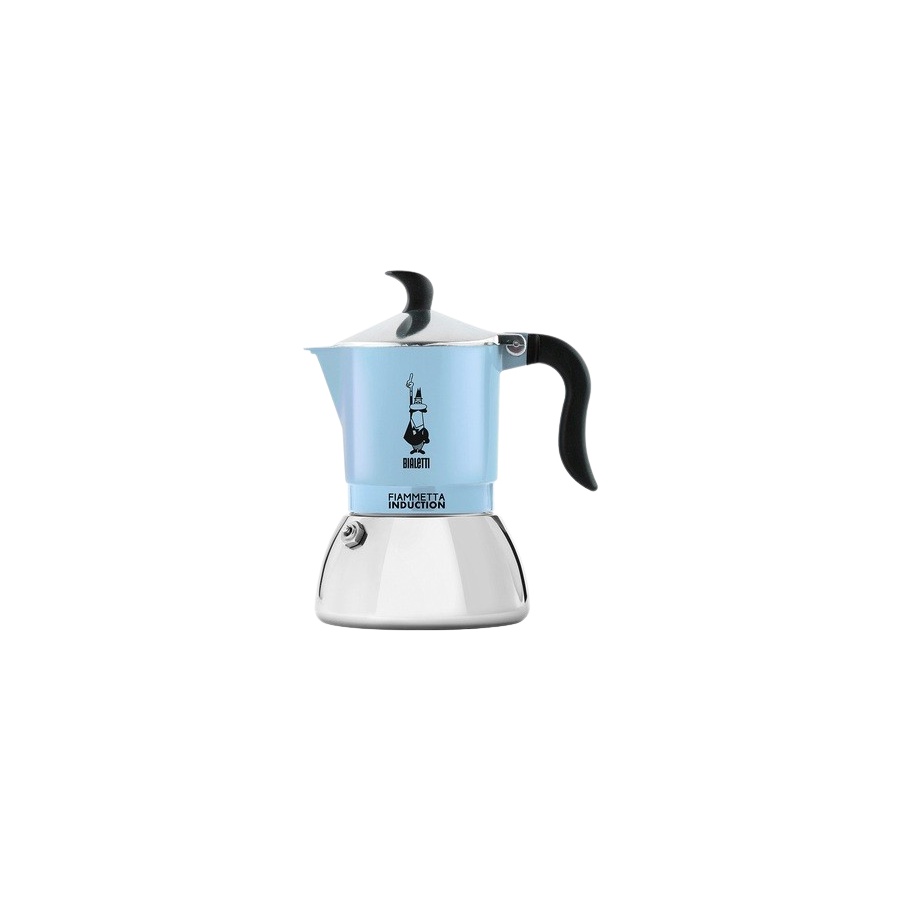 Bialetti Moka Induction Fiammetta - 2 šalice svijetloplava NOVO