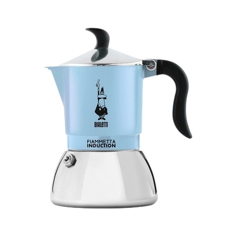 Bialetti Moka Induction Fiammetta - 2 šalice svijetloplava NOVO