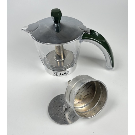 G.A.T. Vintage 4-6 električna moka posuda zelena - KORIŠTENA/POPUST