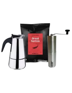 Moka paket: lončić, mlinac i svježa kava
