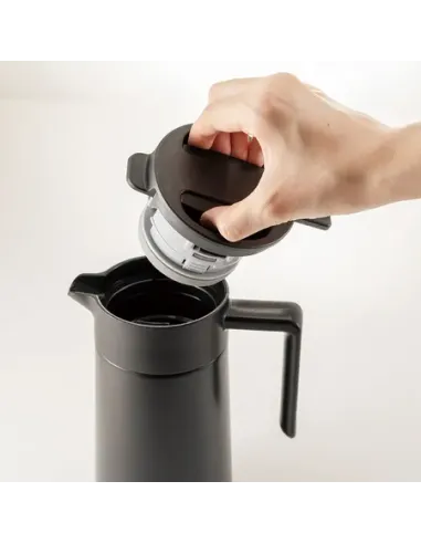 Hario termos vrč 600 ml s keramičkom površinom - CRNA