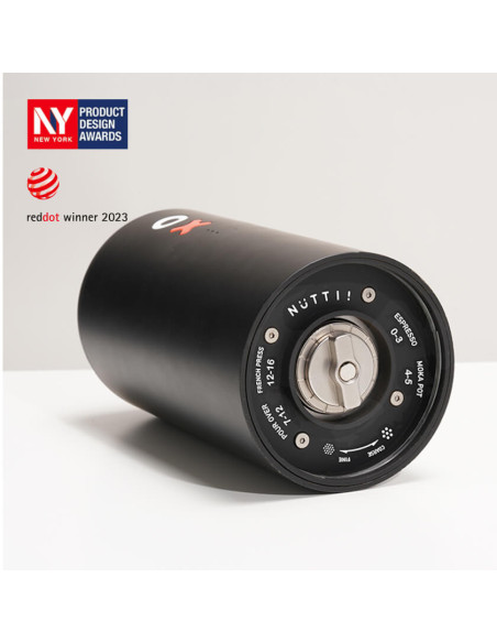 Nuttii OX LITE Portable - električni mlin - crni