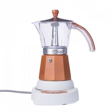 GAT Vintage 4-6 električni mocha kuhalo smeđe boje