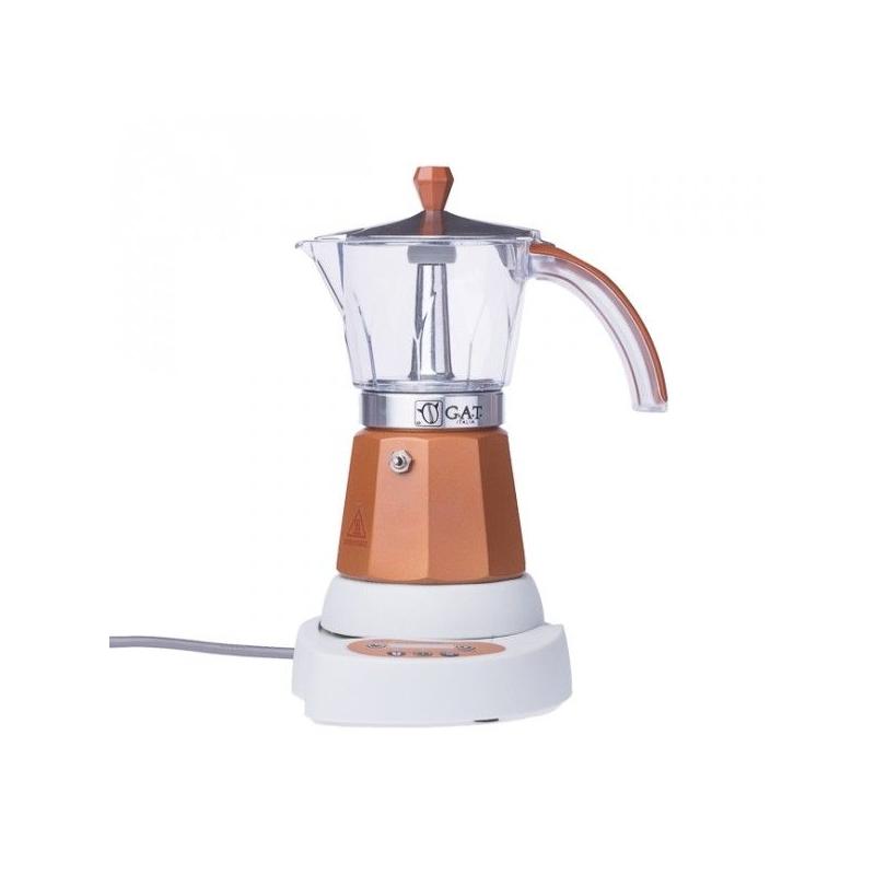 GAT Vintage 4-6 električni mocha kuhalo smeđe boje