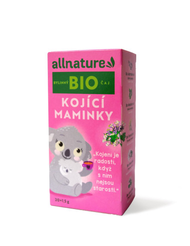 Allnature BIO Biljni čaj za dojilje 20x1,5 g
