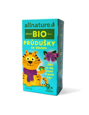 Allnature BIO Dječji čaj Bronchi sa sljezom 20x1,5 g
