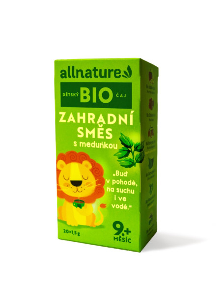 Allnature BIO Dječji čaj Vrtna mješavina s matičnjakom 20x1,5 g