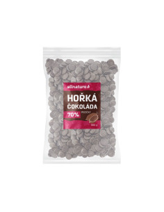 Allnature tamna čokolada 70% čokoladne pločice 500 g