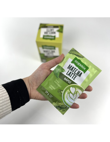Organis Matcha Latte 10 x 17 g