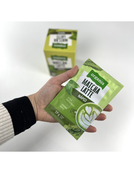 Organis Matcha Latte 10 x 17 g