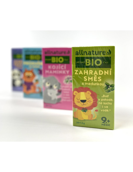 Allnature BIO Dječji čaj Vrtna mješavina s matičnjakom 20x1,5 g
