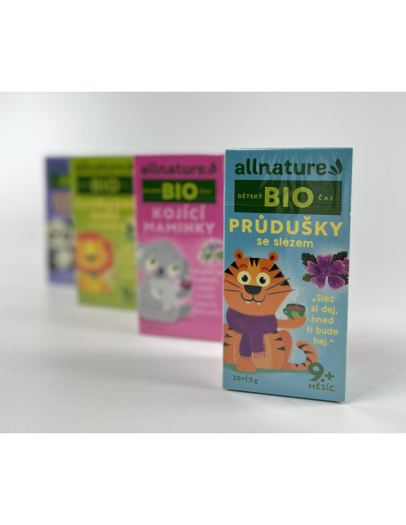 Allnature BIO Dječji čaj Bronchi sa sljezom 20x1,5 g