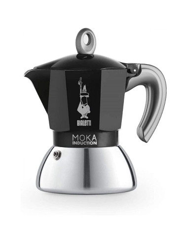 Bialetti Moka Induction za 4 šalice – crna, rabljeno/sniženo