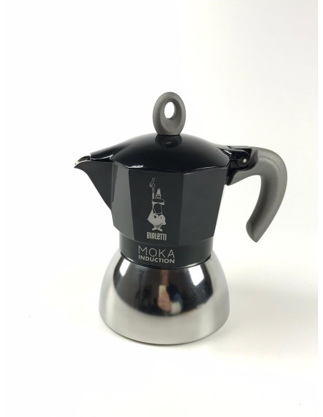 Bialetti Moka Induction 4 šálky černá - POUŽITÁ/SLEVA