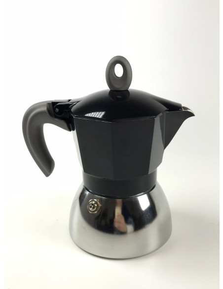 Bialetti Moka Induction 4 šálky černá - POUŽITÁ/SLEVA