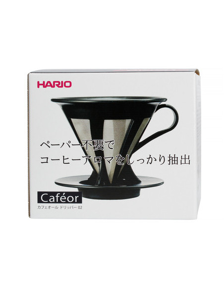 Dripper Hario Cafeor 02 crna