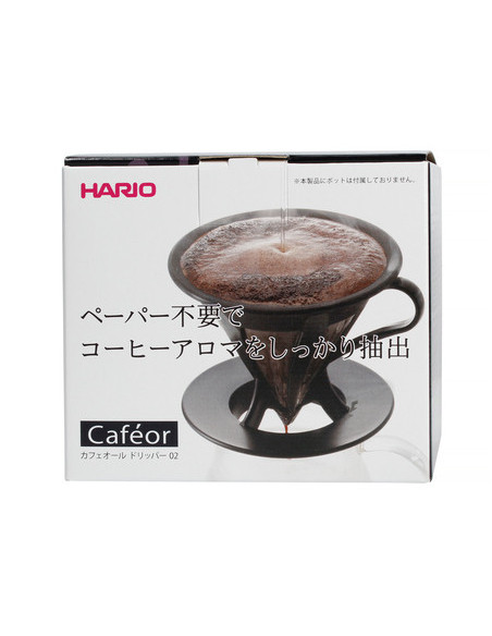 Dripper Hario Cafeor 02 crna